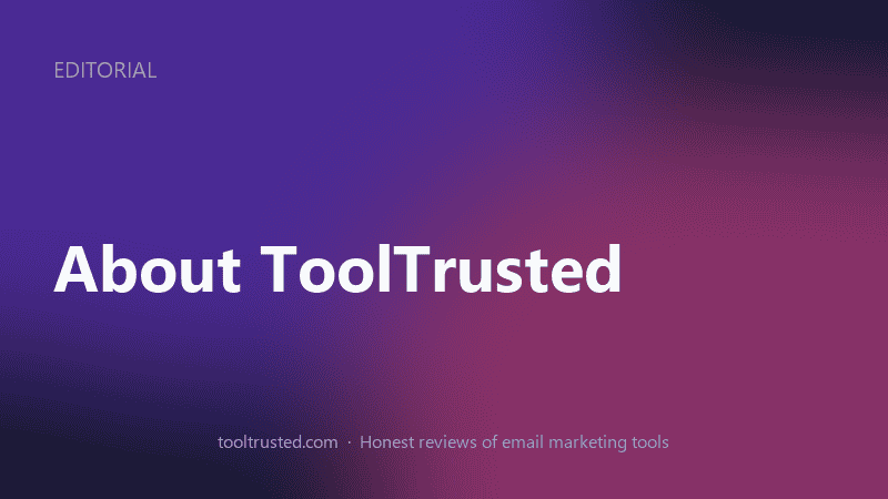 About ToolTrusted — the independent Email Health Platform team