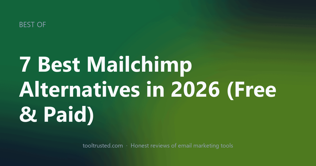 Best Mailchimp Alternatives