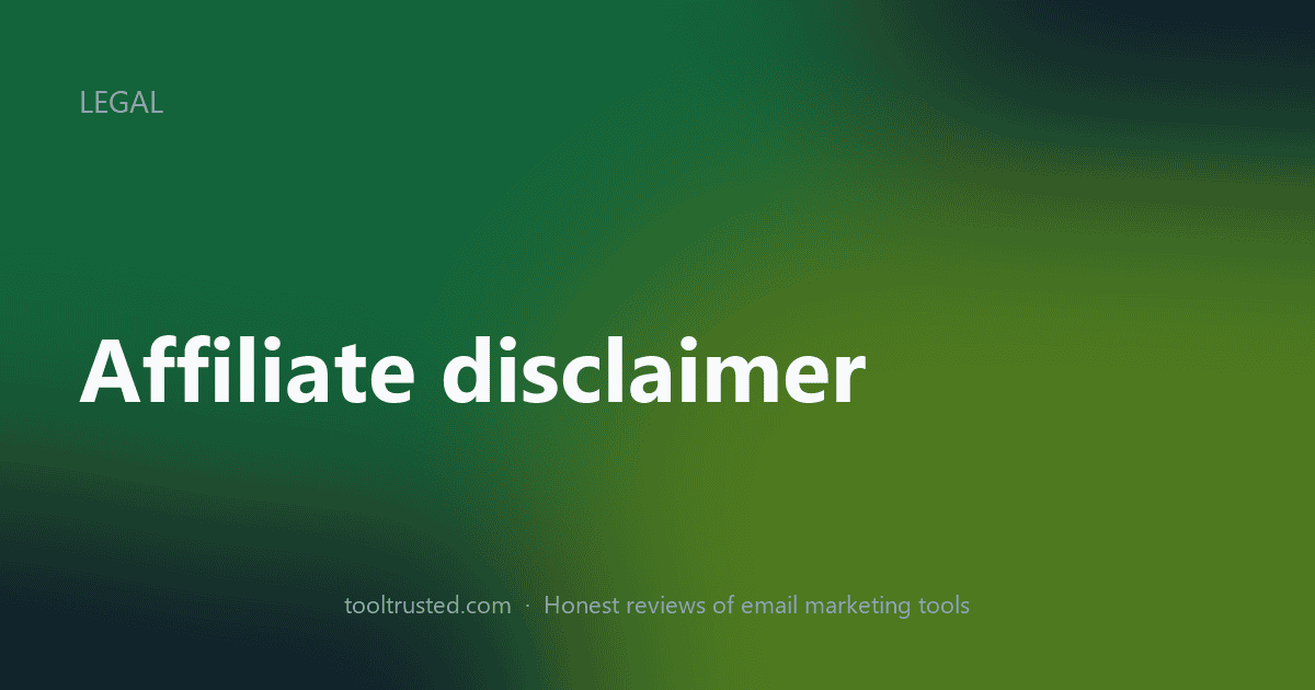Disclaimer